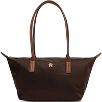 Product Tommy Hilfiger Women's Large Popette East West Tote, Fondant Brown base image
