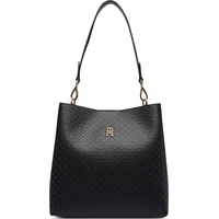 Product Tommy Hilfiger Women's Medium Shoulder Bag TH Icon Shoulder Bag Mono Black base image