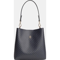 Product Tommy Hilfiger Women's Medium Shoulder Bag TH Icon Shoulder Bag Monogram Blue base image