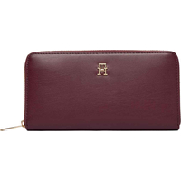 Product Tommy Hilfiger Women's Large Wallet TH Icon Large Zip-Around Burgundy base image