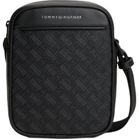 Product Tommy Hilfiger Men's Small Bag TH Modern Monogram Mini Reporter Black base image