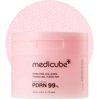 Product Medicube PDRN Pink Collagen Toning Gel Toner Pad Soaked Toning Pads 70 pcs base image