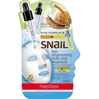 Product Purederm Age Regenerating Multi-Step Treatment Facial Treatment Αντιγηραντική Μάσκα Προσώπου 25g base image