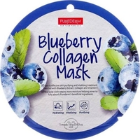 Product Purederm Blueberry Collagen Mask Sheet Μάσκα Προσώπου Με Blueberry & Κολλαγόνο 18g base image