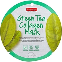 Product Purederm Green Tea Collagen Mask Sheet Μάσκα Προσώπου Με Πράσινο Τσάι & Κολλαγόνο 18g base image