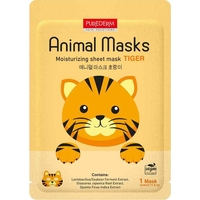 Product Purederm Animal Mask Tiger Moisturizing Sheet Mask 21ml base image