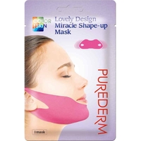 Product Purederm Lovely Design Miracle Shape-Up Mask for Facial Contour Lifting 1 pc base image