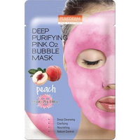 Product Purederm Deep Purifying Pink O2 Bubble Mask Peach Μάσκα Καθαρισμού Με Εκχύλισμα Ροδάκινου 20g base image