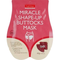 Product Purederm Miracle Shape-Up Buttocks Mask Μάσκα Ανόρθωσης & Σύσφιξης Γλουτών 1 Ζεύγος base image