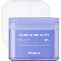 Product Mediheal Εμποτισμένα Επιθεματικά Δισκία με 10 Τύπους Υαλουρονικού Watermide Moisture Pads 100τμχ base image