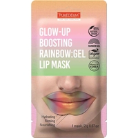 Product Purederm Glow-Up Boosting Rainbow:Gel Lip Mask Μάσκα Χειλιών Υδρογέλης 2g base image