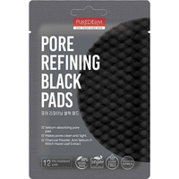 Product Purederm Pore Refining Black Pads Facial Pore Cleansing Pads 12 pcs base image