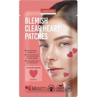 Product Purederm Blemish Clear Heart Patches Heart-Shaped Blemish Patches 12 pcs base image