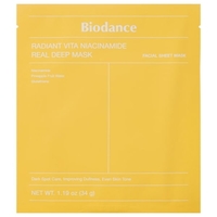 Product Biodance Radical Youth Niacinamide Real Deep Mask Μάσκα Προσώπου με Νιασιναμίδη 34g base image