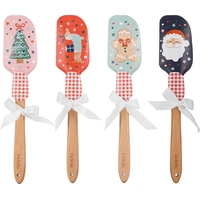 Product Ladelle Festive Fun Assorted Spatula Set Σετ 2 Τεμαχίων Μαρίζες/Σπάτουλες Σιλικόνης Christmas base image