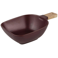 Product Ladelle Linear Texture Wine Κεραμικό Σκεύος Σερβιρίσματος με Ξύλινη Λαβή 26.5cm base image