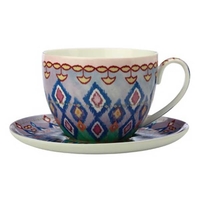 Product Maxwell & Williams Φλυτζάνι Πρωινού Πορσελάνης Με Πιάτο Teas & C's Zanzibar 400ml base image