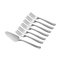 Product Maxwell & Williams Σπάτουλα Σερβιρίσματος & Πιρουνάκια Ανοξείδωτα 18/0 Diamonds Σετ 7 Τεμαχίων Σε Συσκευασία Δώρου base image