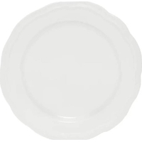 Product Casa Domani Florence Scallop Rim Πιάτο Γλυκού Πορσελάνης Με Ανάγλυφο Χείλος 20cm base image