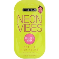 Product Freeman Neon Vibes Get Lit Illuminating Goji Berry Peel-Off Mask 10ml base image