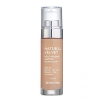 Product Seventeen Natural Velvet Longlasting Matte Foundation SPF20+ 35ml | 80 Tan base image