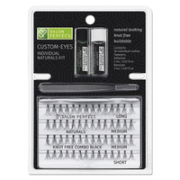 Product Salon Perfect Τουφακια Σετ Με Υγρό Τοποθέτησης & Αφαίρεσης Knot-Free Combo Black base image