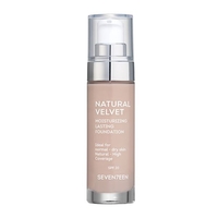 Product Seventeen Natural Velvet Longlasting Matte Foundation SPF20+ 35ml | 04 True Beige base image