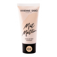 Product Vivienne Sabo Mattifying Foundation Mat Mattin 25ml - 02 Beige base image
