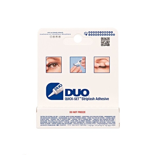 Product Duo Quick Set Clear Eyelash Adhesive Διάφανη Κόλλα Βλεφαρίδων Για Strip Και Μεμονωμένες Βλεφαρίδες 7g base image