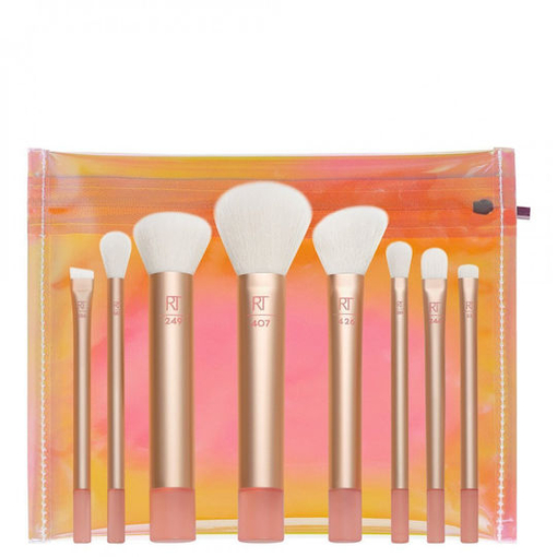 Product Real Techniques Σετ Πινέλων Μακιγιάζ the Wanderer Brush Kit 9τμχ base image