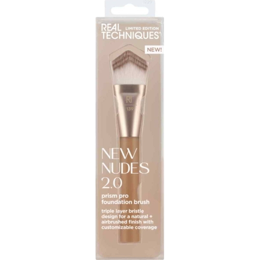 Product Real Techniques New Nudes 2.0 Prism Pro Foundation Brush Πινέλο Foundation Για Υγρά Προϊόντα Βάσης base image