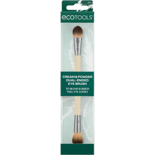 Product EcoTools Cream & Powder Dual-Ended Eye Brush Διπλό Πινέλο Σκιών Για Εφαρμογή & Ανάμειξη base image