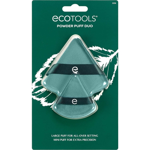 Product EcoTools Powder Puff Duo Powder Puffs 2pcs base image