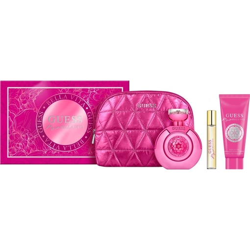 Product Guess Bella Vita La Mia Γυναικείο Αρωματικό Σετ: Eau De Parfum 100ml & Travel Spray 15ml & Body Lotion 100ml & Pouch base image