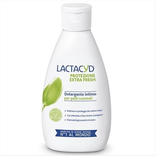 Product Lactacyd Λοσιόν Καθαρισμού Ευαίσθητης Περιοχής Extra Fresh 200ml base image