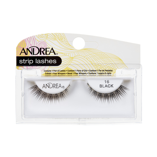 Product Andrea Βλεφαρίδες Lash 16 - Black/Brown base image