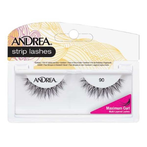 Product Andrea Βλεφαρίδες Curl - 90 Black base image