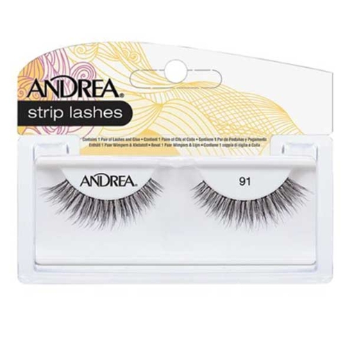 Product Andrea Βλεφαρίδες Curl - 91 Black base image