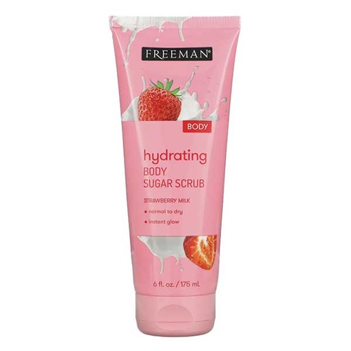 Product Freeman Strawberry Milk Body Scrub 175ml base image