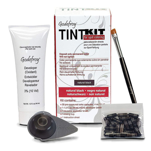 Product Godefroy Eyebrow Tint Kit For Spot Coloring 44ml - Natural Black base image