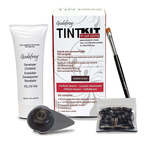 Product Godefroy Eyebrow Tint Kit for Spot Coloring 44ml - Medium Brown base image