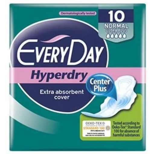 Product Everyday Σερβιέτες Hyperdry Ultra Plus Normal Eliptica 10τμχ base image