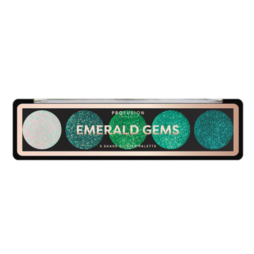 Product Profusion Παλέτα Σκιών 5 αποχρώσεις - Emerald Gems base image