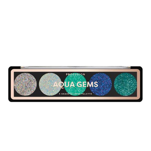 Product Profusion Παλέτα Σκιών 5 αποχρώσεις - Aqua Gems base image