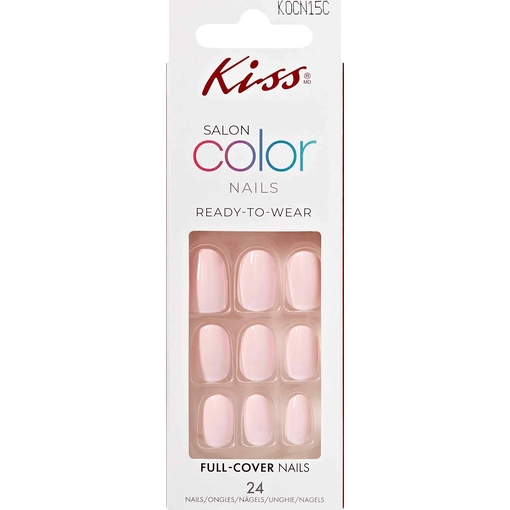 Product Kiss Salon Color Nails Bubble Gum Ψεύτικα Νύχια 28 Τεμάχια - Bubble Gum base image