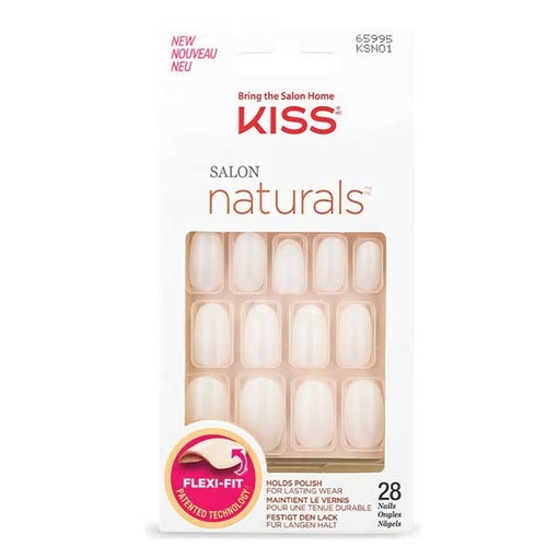 Product Kiss Τεχνητά Νύχια Salon Acrylic Natural Nails - Bareskinned base image