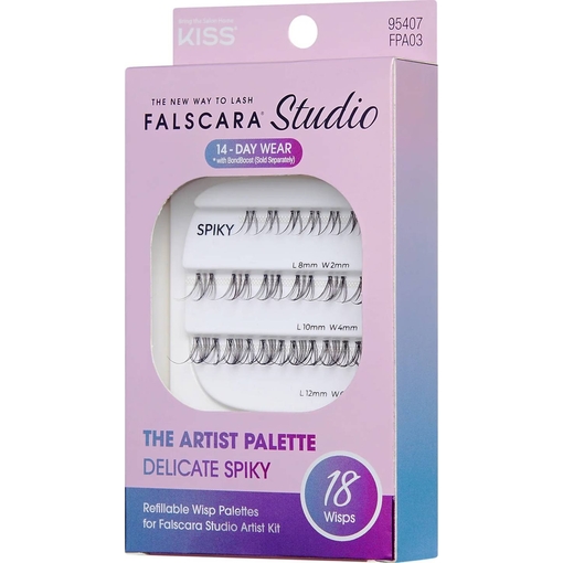 Product Kiss Falscara Studio Palette Παλέτα Βλεφαρίδων - 01 Spiky base image