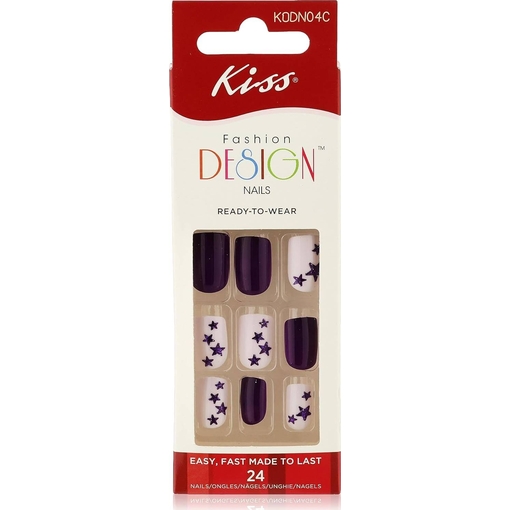 Product Kiss Design Nails Star Spangled 24τμχ base image