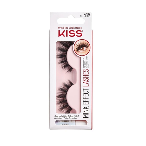 Product Kiss False Lashes False Lash Mink Effect Alluring base image