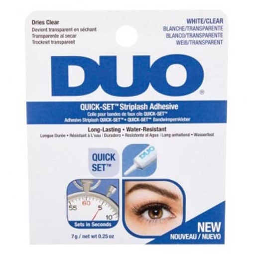 Product Duo Κόλλα Βλεφαρίδων Quick-Set Striplash Adhesive 7g Άσπρο/Διάφανο base image